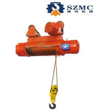 Customized 300kg 800kg 1t 2t Monorail Workshop Electric Explosion Proof Wire Rope Hoist